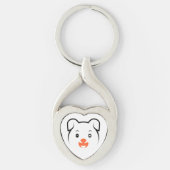 Puppy Wink Sleutelhanger (Voorkant)