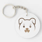 Puppy Wink Sleutelhanger (Voorkant)