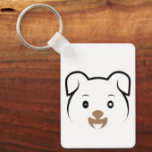 Puppy Wink Sleutelhanger (Voorkant)