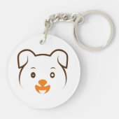 Puppy Wink Sleutelhanger (Achterkant)