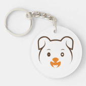 Puppy Wink Sleutelhanger (Voorkant)