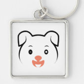 Puppy Wink Sleutelhanger (Voorkant)