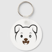 Puppy Wink Sleutelhanger (Achterkant)