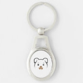Puppy Wink Sleutelhanger (Voorkant)