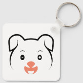 Puppy Wink Sleutelhanger (Achterkant)