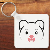 Puppy Wink Sleutelhanger (Voorkant)