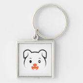 Puppy Wink Sleutelhanger (Voorkant)