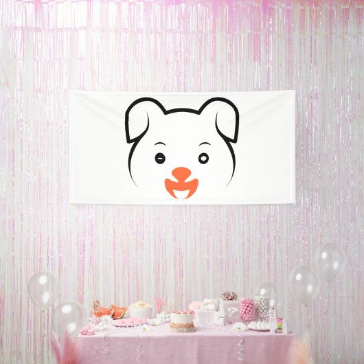 Puppy Wink Spandoek (Feest)