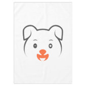 Puppy Wink Tafelkleed (Voorkant)