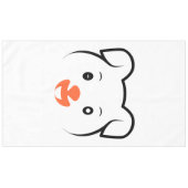 Puppy Wink Tafelkleed (Voorkant (Horizontaal))