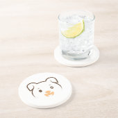 Puppy Wink Zandsteen Onderzetter (Zijkant)