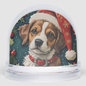 Puppy Wonder Kerst  Sneeuwbol (Voorkant)