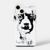 Puppy X Love 1 iPhone Hoesje (Achterkant)