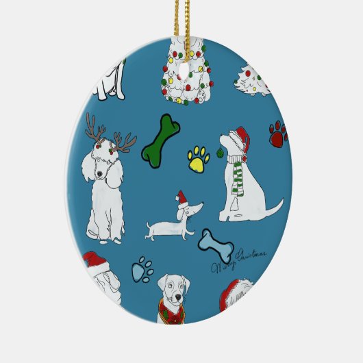 PUPPY XMAS ORNAMENT (Rechts)
