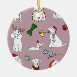 PUPPY XMAS ORNAMENT