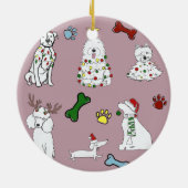 PUPPY XMAS ORNAMENT (Achterkant)