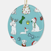 PUPPY XMAS ORNAMENT (Links)
