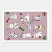PUPPY XMAS WRAPPING PAPER SET (Voorkant 2)