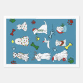 PUPPY XMAS WRAPPING PAPER SET (Voorkant 2)