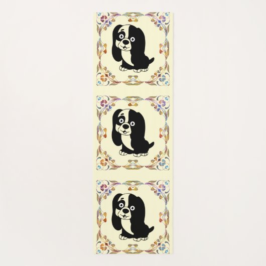 Puppy Yoga Mat (Achterkant)
