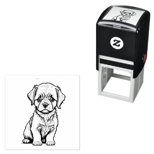 puppy zelfinktende stempel (In situ)