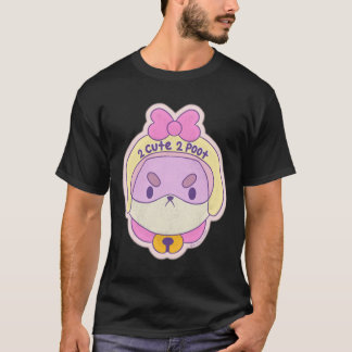Puppycat Helmet Sticker.png T-shirt