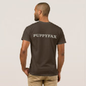 PuppyFax Tan T-shirt (Achterkant volledig)