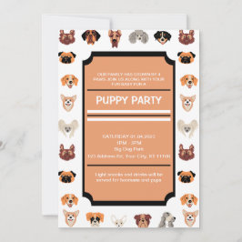 Puppyfeest, Nieuw Puppyfeest, Hond Verjaardag Kaart