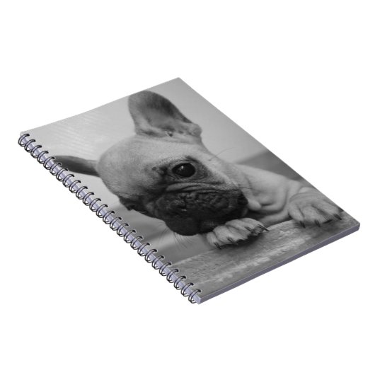 Puppyfrenchie Notitieboek (Rechterzijde)