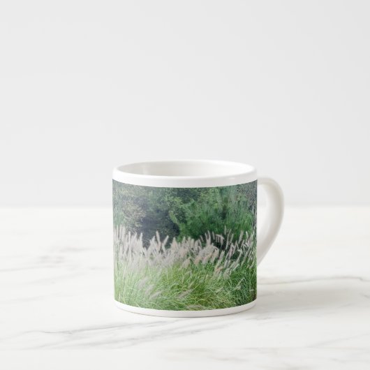 Puppygras vulde mijn hart espresso kop (Voorkant rechts)