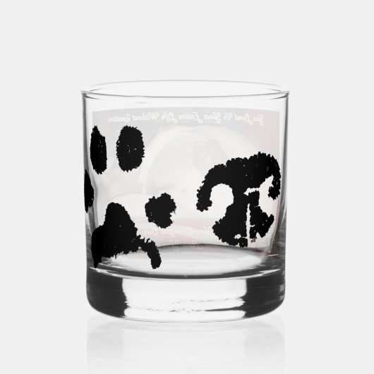 Puppyherinneringen Whisky Glas (Achterkant)
