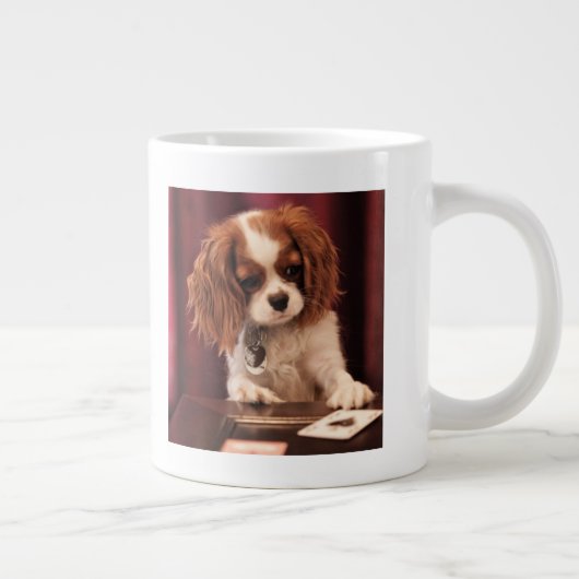Puppyleenkaarten Grote Koffiekop (Rechts)