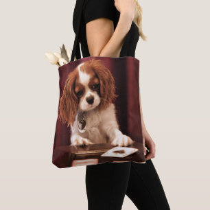 Puppyleenkaarten Tote Bag