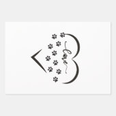 PUPPYLIEFHEBBER INPAKPAPIER VEL (Voorkant 2)