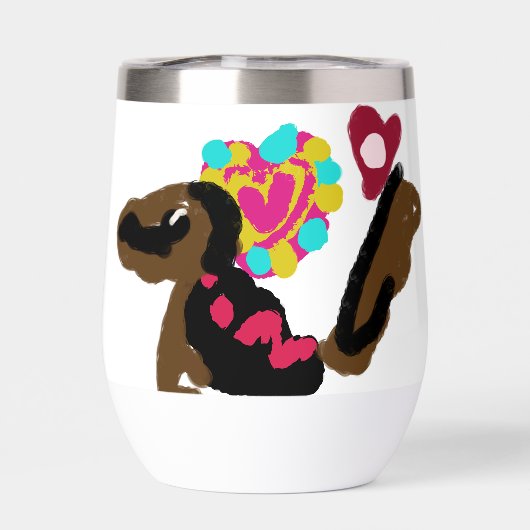 Puppyliefhebber warm (Achterkant)