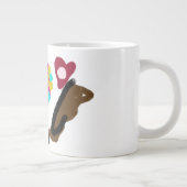 Puppyliefhebber warm grote koffiekop (Rechts)