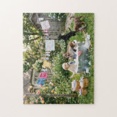 Puppy's doen de was legpuzzel (Verticaal)