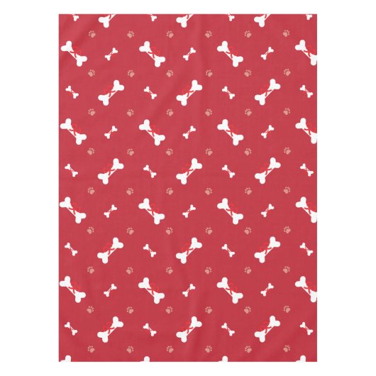 Puppy's eerste kerst tafelkleed (Voorkant)