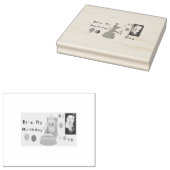 puppyzegel rubberstempel (Gestempeld)