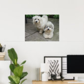 Pups in olie poster (Thuiskantoor)