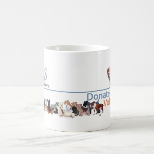 PUPs Logo Merchandise Koffiemok (Center)