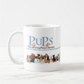 PUPs Logo Merchandise Koffiemok (Links)