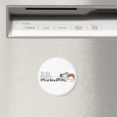 PUPs Logo Merchandise Magneet (Insitu (Vaatwasser))