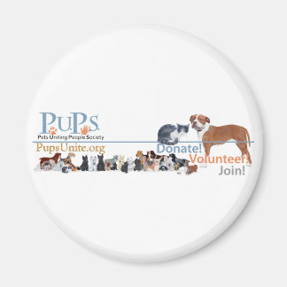 PUPs Logo Merchandise Magneet