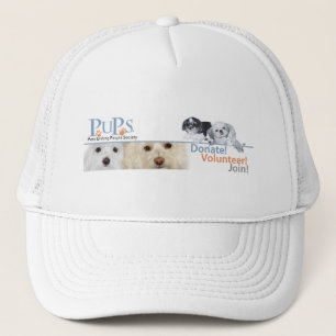PUPs Logo Merchandise met Shih Tzu Trucker Pet