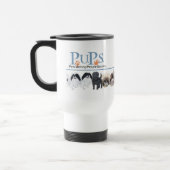 PUPs Logo Merchandise met Tabby Cat Reisbeker (Links)