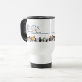 PUPs Logo Merchandise Reisbeker (Voorkant links)