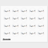 PUPs Logo Merchandise Ronde Sticker (Vel)