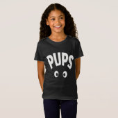 Pups Watching T-shirt (Voorkant volledig)