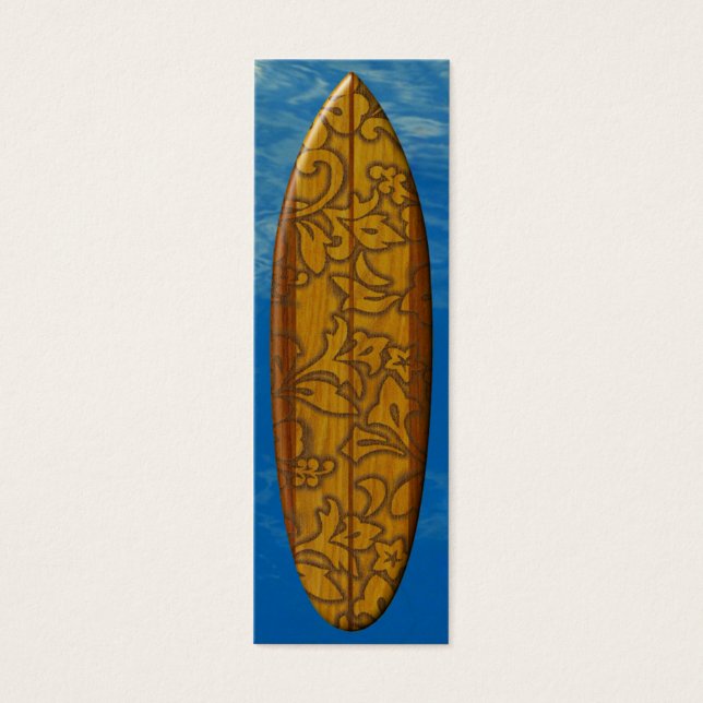 Pupukea Pareau Surfboard Bladwijzer Mini Visitekaartjes (Voorkant)